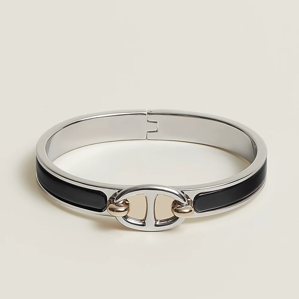 [Okajuri Jewelry]CLIC CHAINE SILVER BRACELET