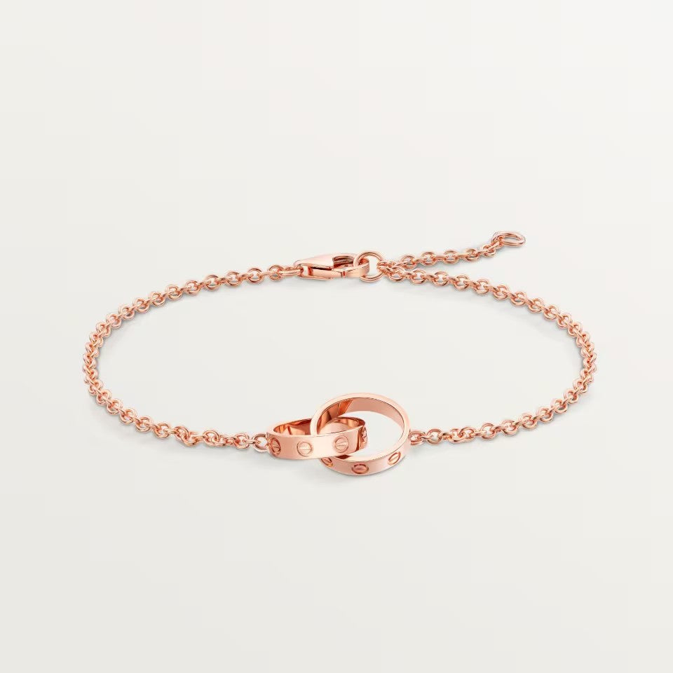 [Okajuri Jewelry] LOVE BRACELET DOUBLE RING