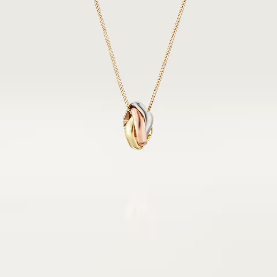 [Okajuri Jewelry] TRINITY CUSHION NECKLACE COLLECTION