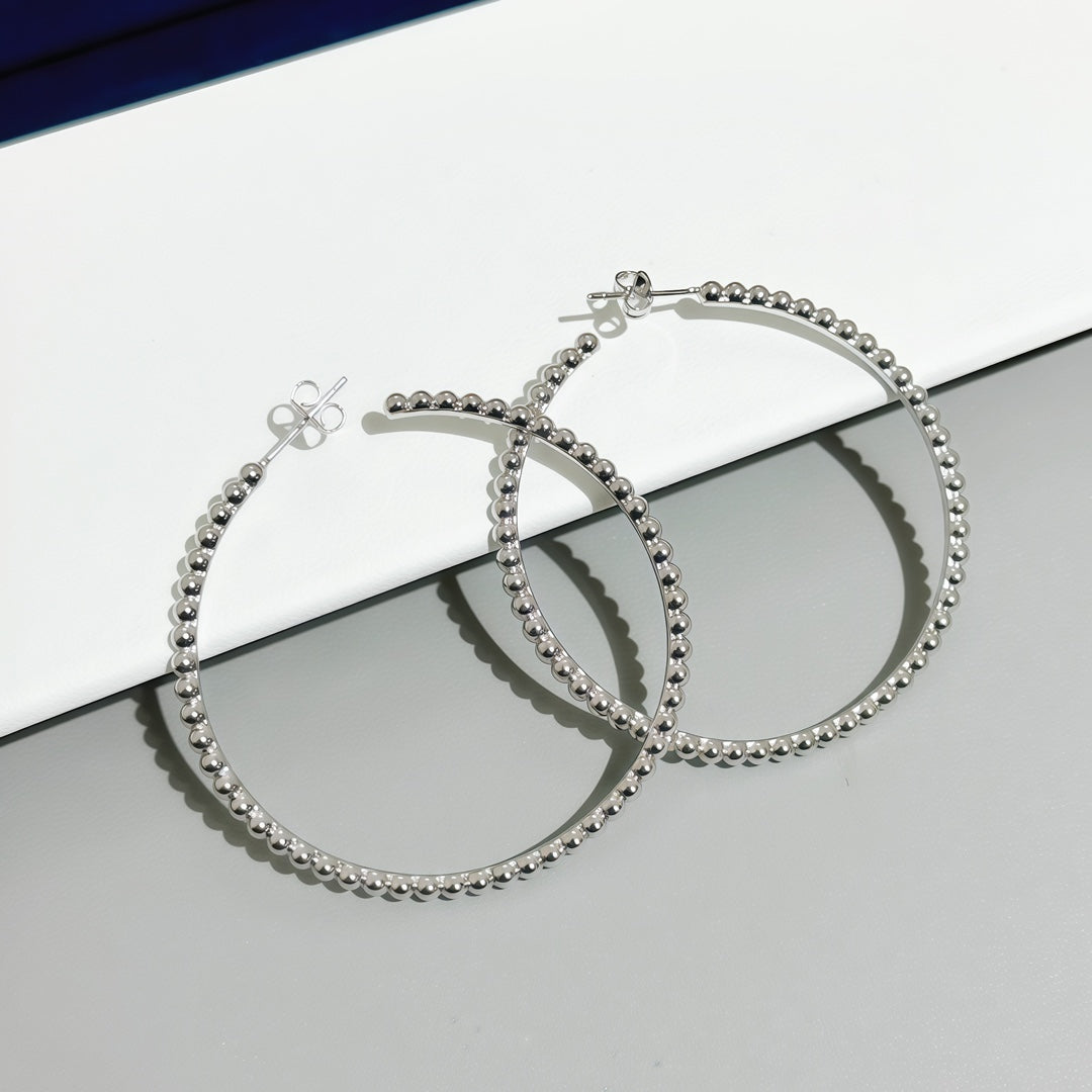 [Okajuri Jewelry] SMOOTH BEAD STUD EARRINGS