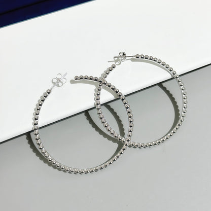 [Okajuri Jewelry] SMOOTH BEAD STUD EARRINGS