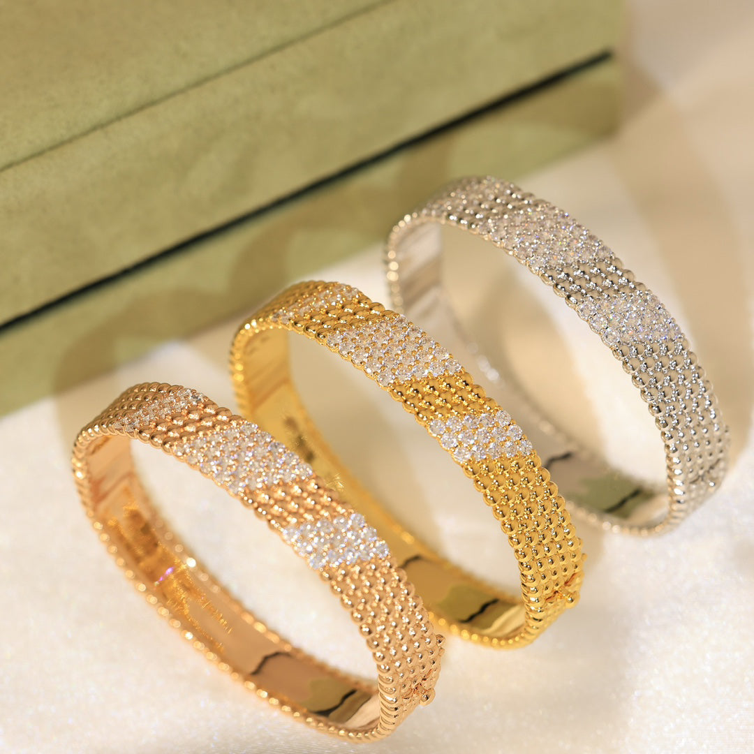 [Okajuri Jewelry] FIVE-ROW DIAMOND BRACELET