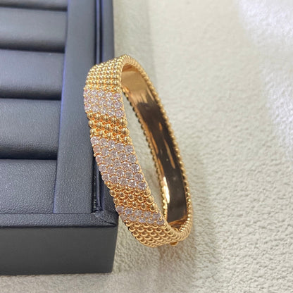 [Okajuri Jewelry] FIVE-ROW DIAMOND BRACELET