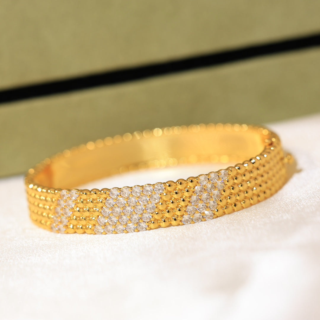 [Okajuri Jewelry] FIVE-ROW DIAMOND BRACELET