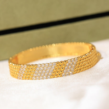 [Okajuri Jewelry] FIVE-ROW DIAMOND BRACELET