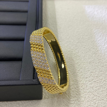 [Okajuri Jewelry] FIVE-ROW DIAMOND BRACELET