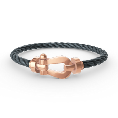 [Okajuri Jewelry]FORCE LARGE HORSESHOE NO DIAMOND BRACELET ROSE GOLD