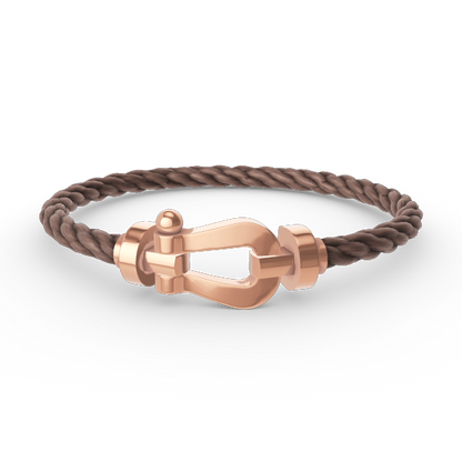 [Okajuri Jewelry]FORCE LARGE HORSESHOE NO DIAMOND BRACELET ROSE GOLD