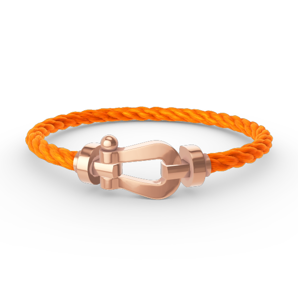 [Okajuri Jewelry]FORCE LARGE HORSESHOE NO DIAMOND BRACELET ROSE GOLD