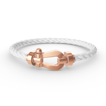 [Okajuri Jewelry]FORCE LARGE HORSESHOE NO DIAMOND BRACELET ROSE GOLD