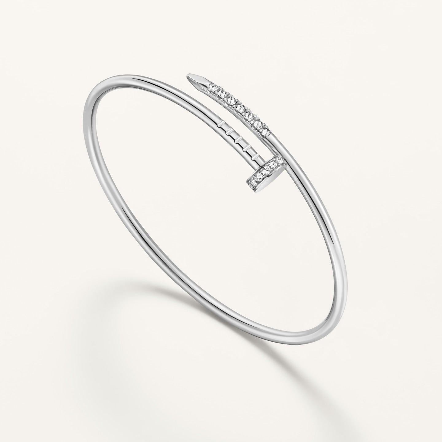[Okajuri Jewelry]JUSTE BRACELET 2.5MM DIAMONDS NEW