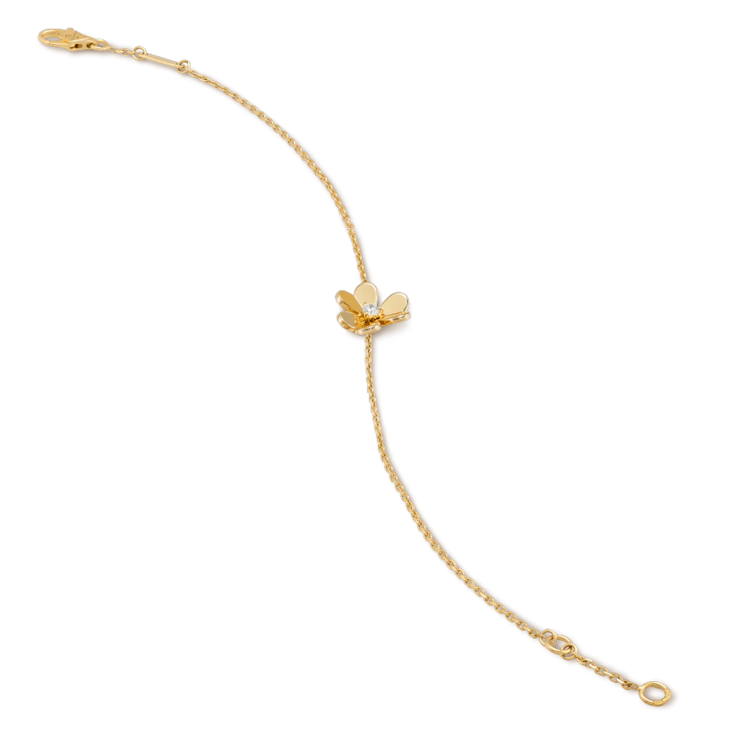 [Okajuri Jewelry]FRIVOLE GOLD FLOWER BRACELET