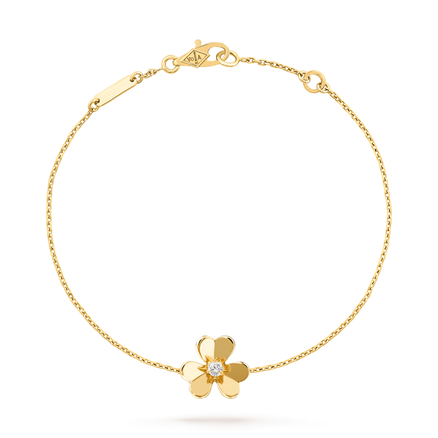[Okajuri Jewelry]FRIVOLE GOLD FLOWER BRACELET
