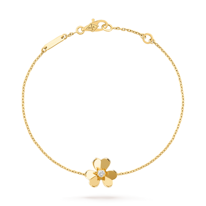 [Okajuri Jewelry]FRIVOLE GOLD FLOWER BRACELET
