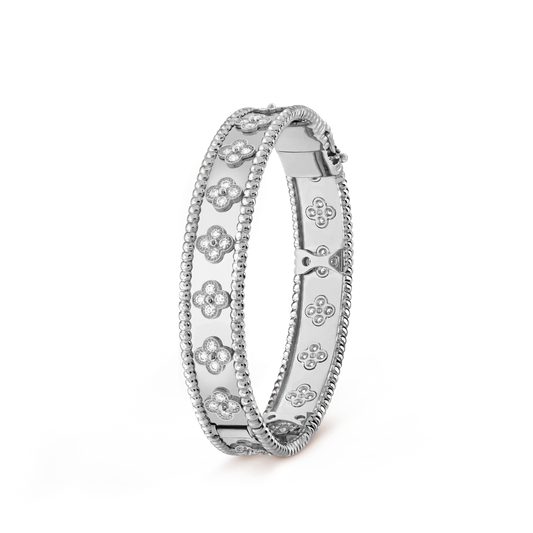 [Okajuri Jewelry]CLOVER BRACELET 8MM DIAMONDS