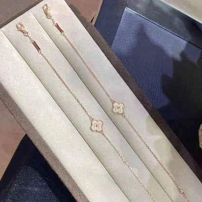 [Okajuri Jewelry]CLOVER SINGLE FLOWER BRACELET