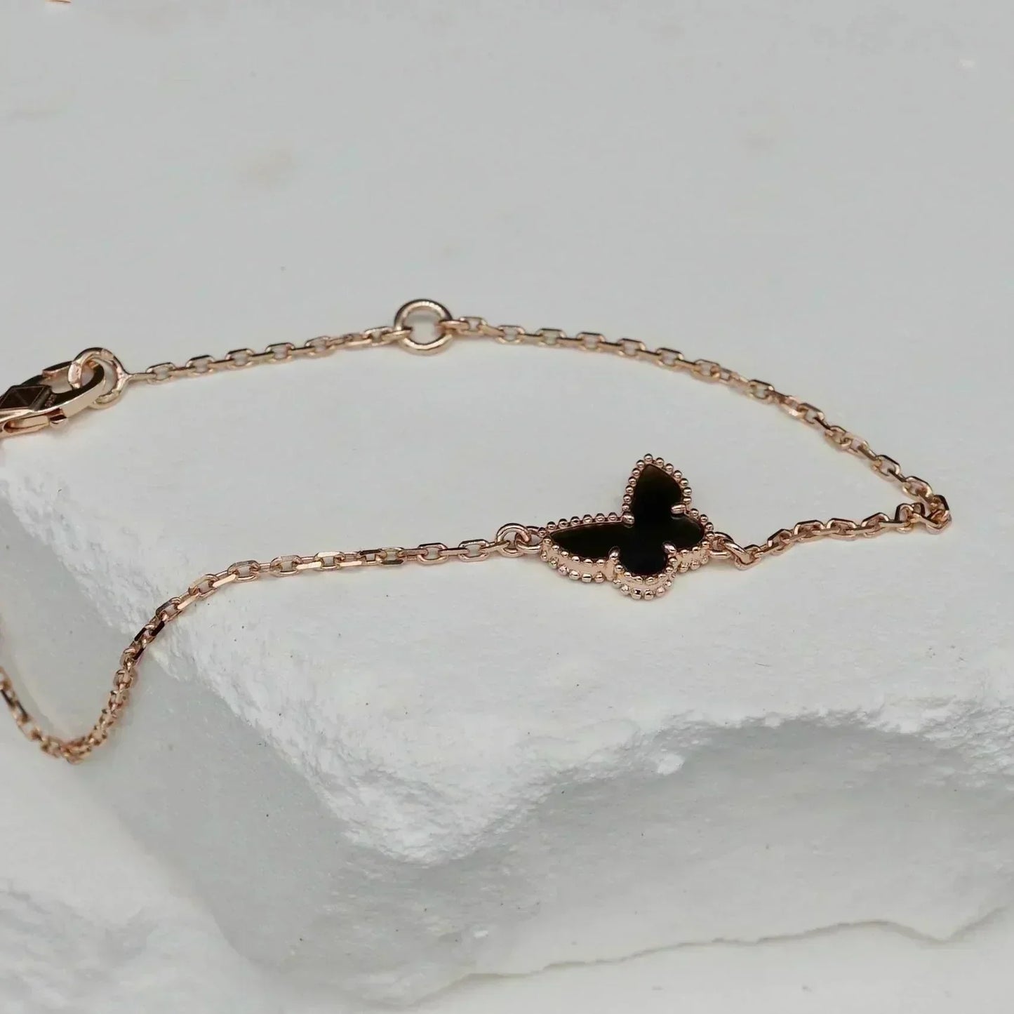 [Okajuri Jewelry]BUTTERFLY ONYX  BUTTERFLY BRACELET