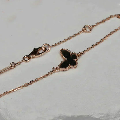[Okajuri Jewelry]BUTTERFLY ONYX  BUTTERFLY BRACELET