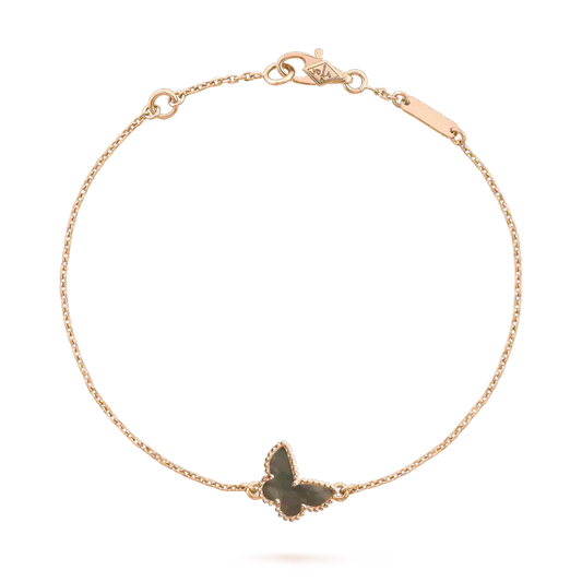 [Okajuri Jewelry]BUTTERFLY ONYX  BUTTERFLY BRACELET