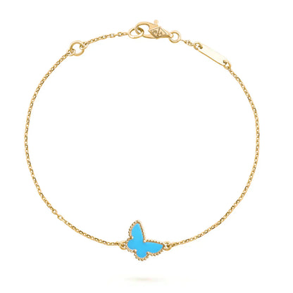 [Okajuri Jewelry]BUTTERFLY TURQUOISE BUTTERFLY BRACELET