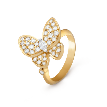 [Okajuri Jewelry]BUTTERFLY DIAMOND RING