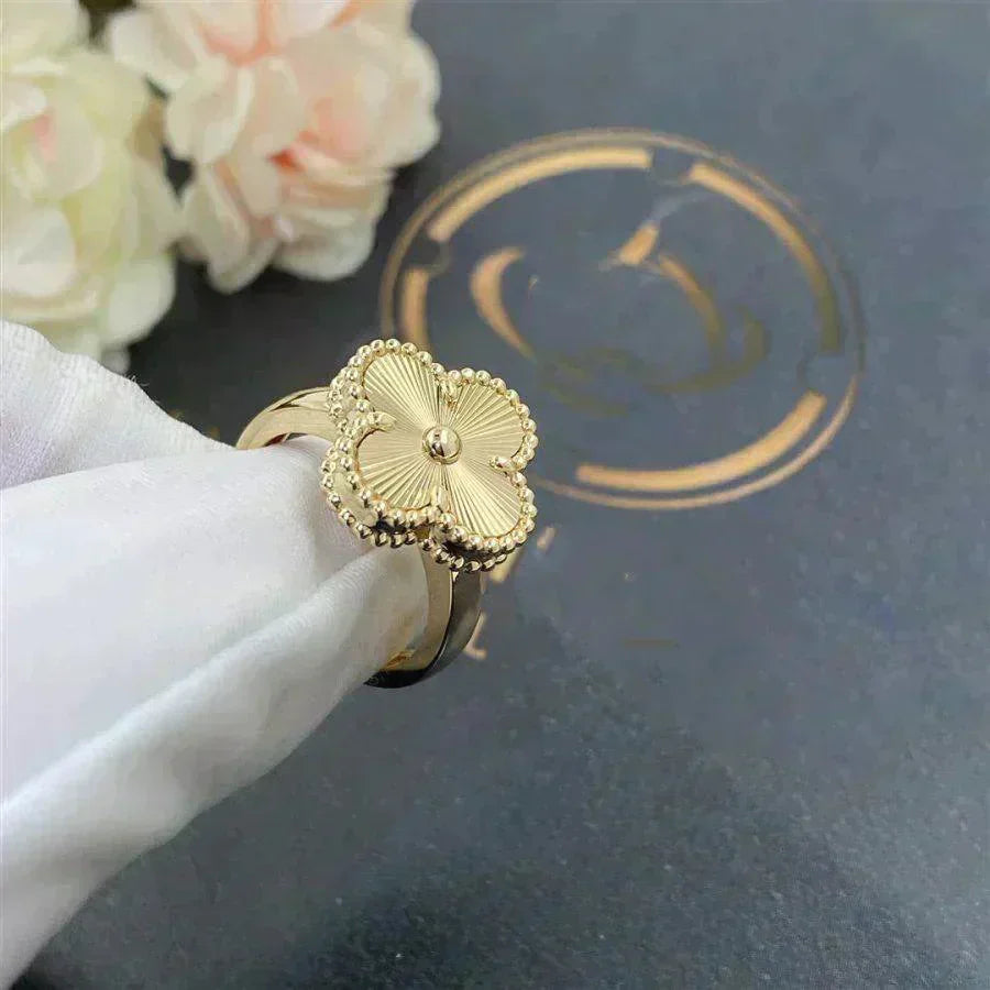 [Okajuri Jewelry]CLOVER GOLD RING
