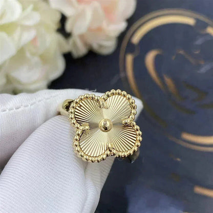[Okajuri Jewelry]CLOVER GOLD RING