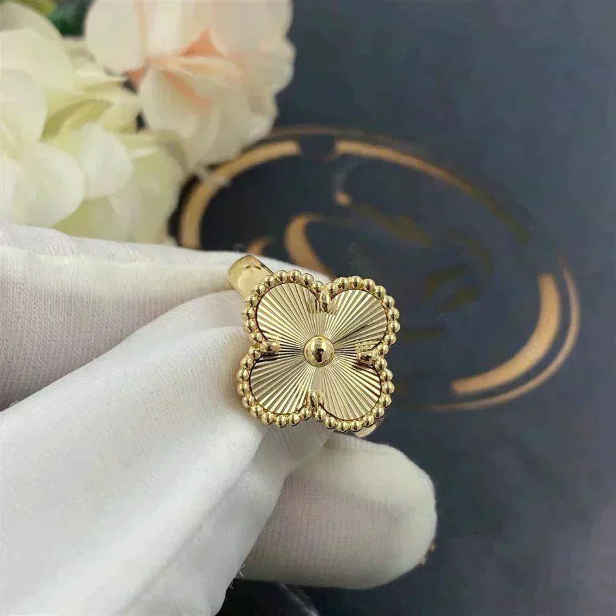 [Okajuri Jewelry]CLOVER GOLD RING