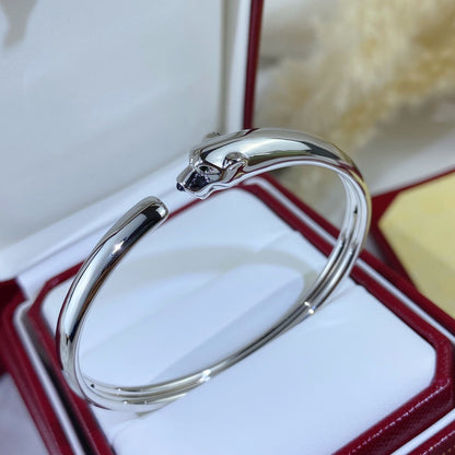 [Okajuri Jewelry]PANTHERE SILVER OPEN BRACELET