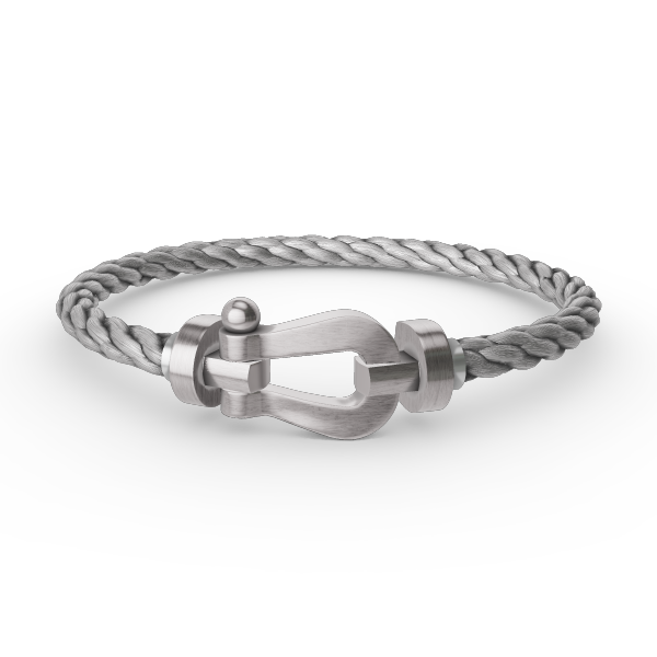 [Okajuri Jewelry]FORCE LARGE HORSESHOE NO DIAMOND BRACELET SILVER