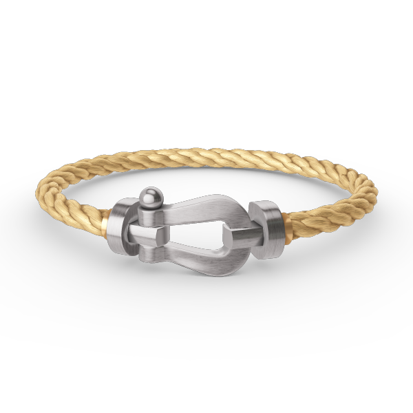 [Okajuri Jewelry]FORCE LARGE HORSESHOE NO DIAMOND BRACELET SILVER