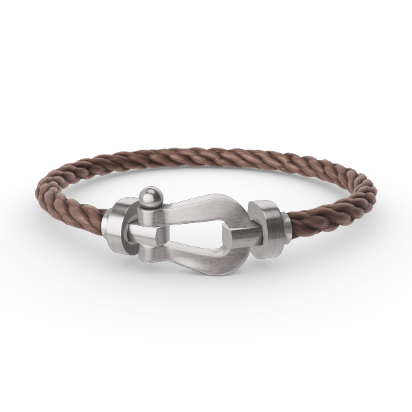 [Okajuri Jewelry]FORCE LARGE HORSESHOE NO DIAMOND BRACELET SILVER