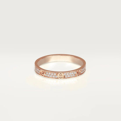 [Okajuri Jewelry]LOVE RING 2.65MM DIAMOND